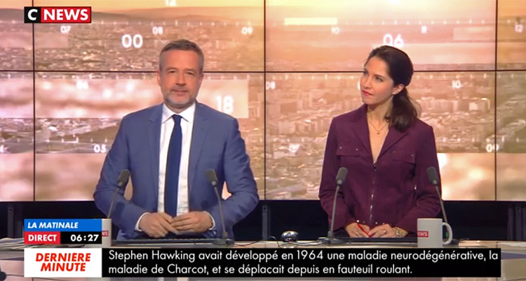 Audiences CNews : Romain Desarbres, Clélie Mathias, Pascal Praud, une matinée à succès